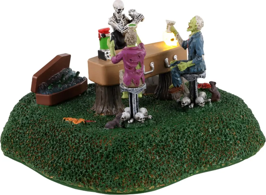 Lemax Spooky Town Coffin Bar