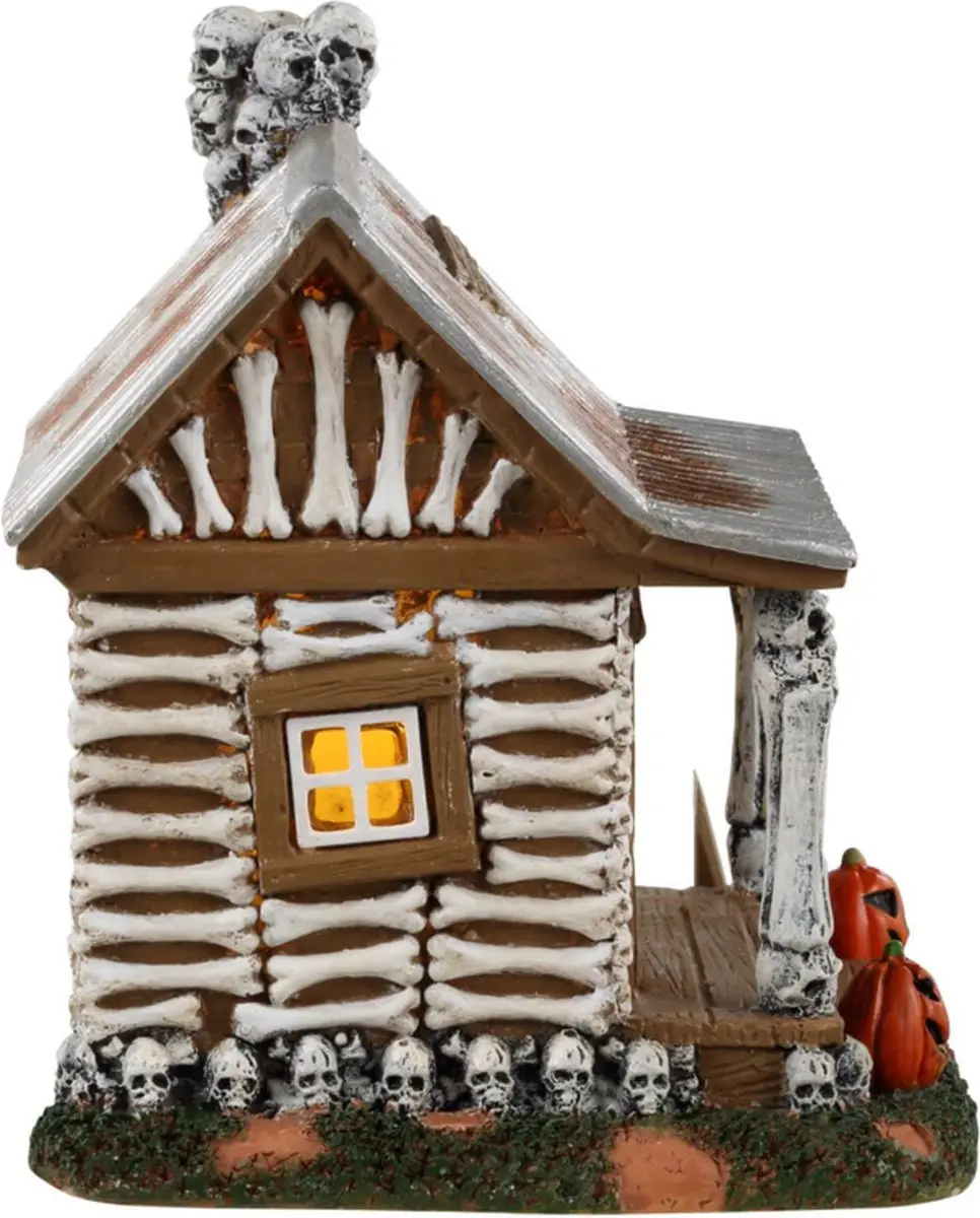Lemax Spooky Town Skeleton Cottage - Multi Color