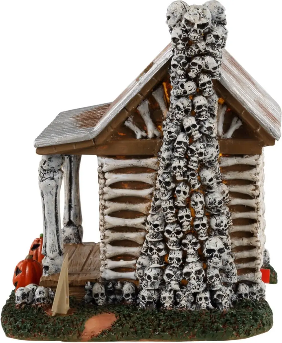 Lemax Spooky Town Skeleton Cottage - Multi Color