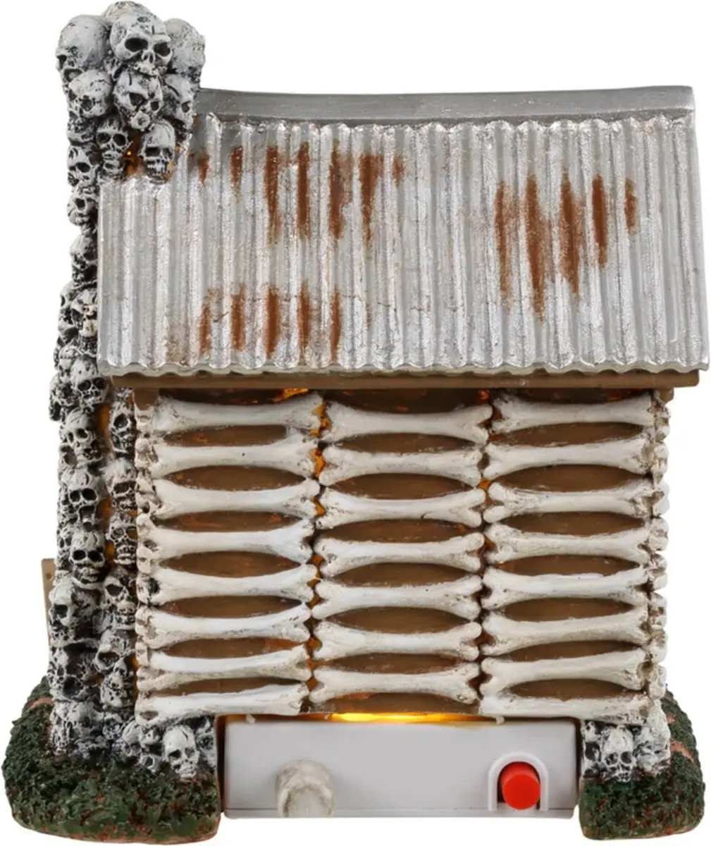 Lemax Spooky Town Skeleton Cottage - Multi Color
