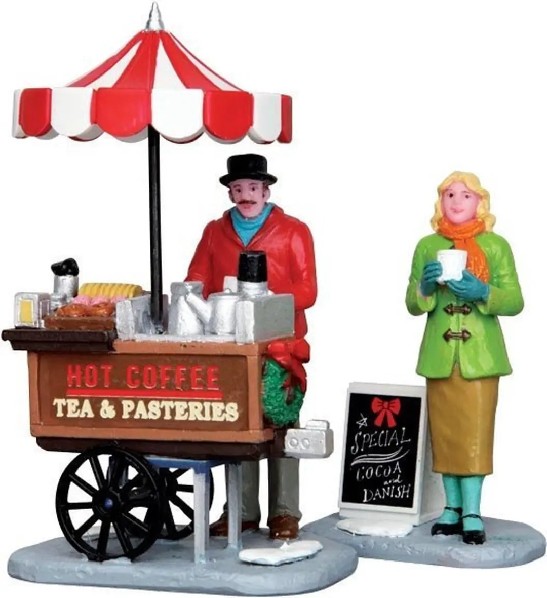 Lemax Winter Refreshments Kersthuisjes & Kerstdorpen - 2 Stuks
