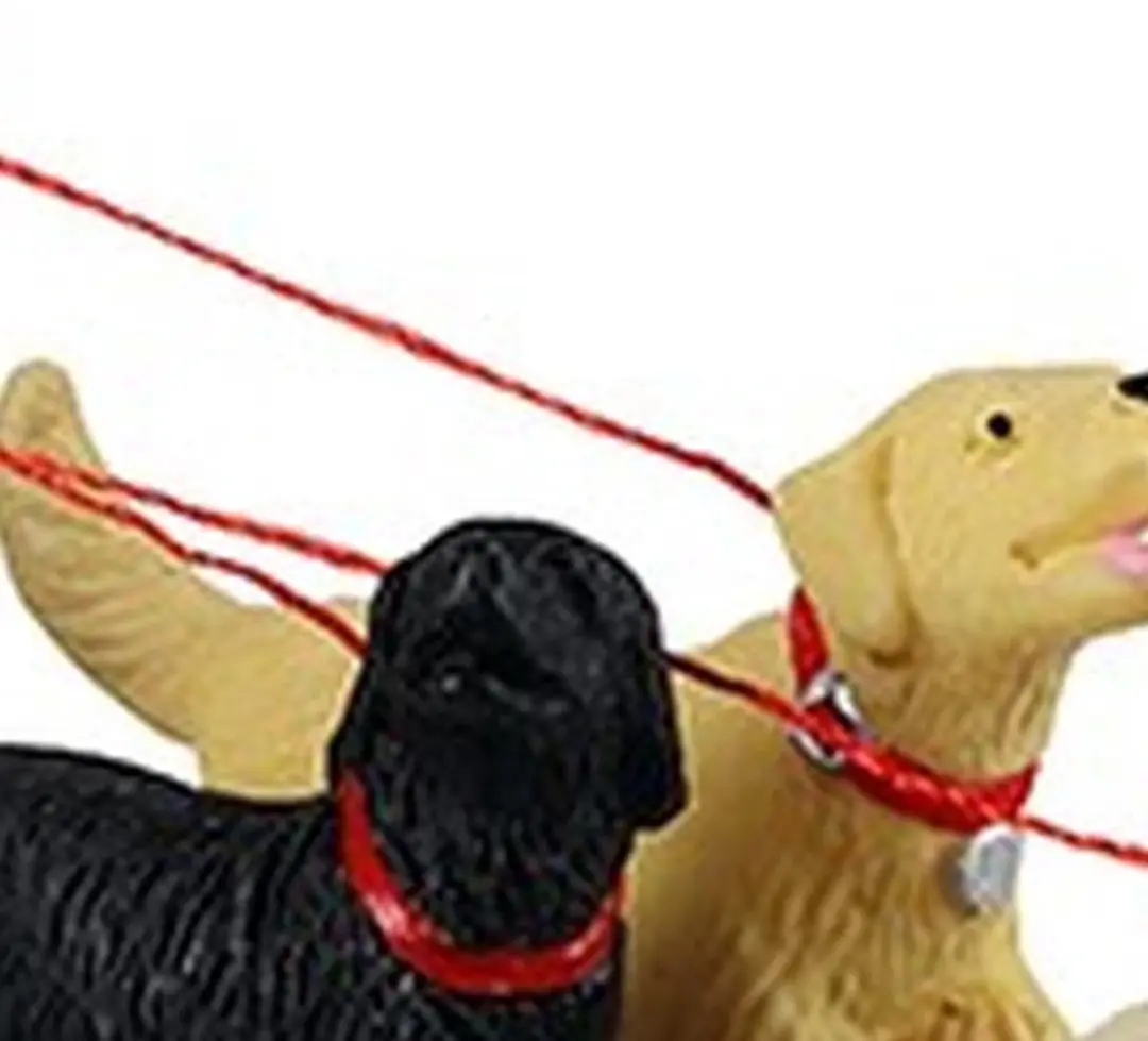 Lemax Dog Walker