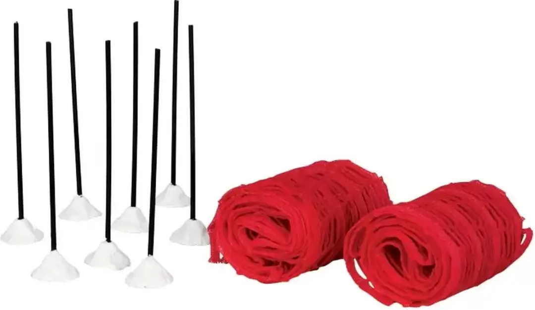 Lemax Ski Racing Net - 10 Stuks - Kersthuisjes & Kerstdorpen
