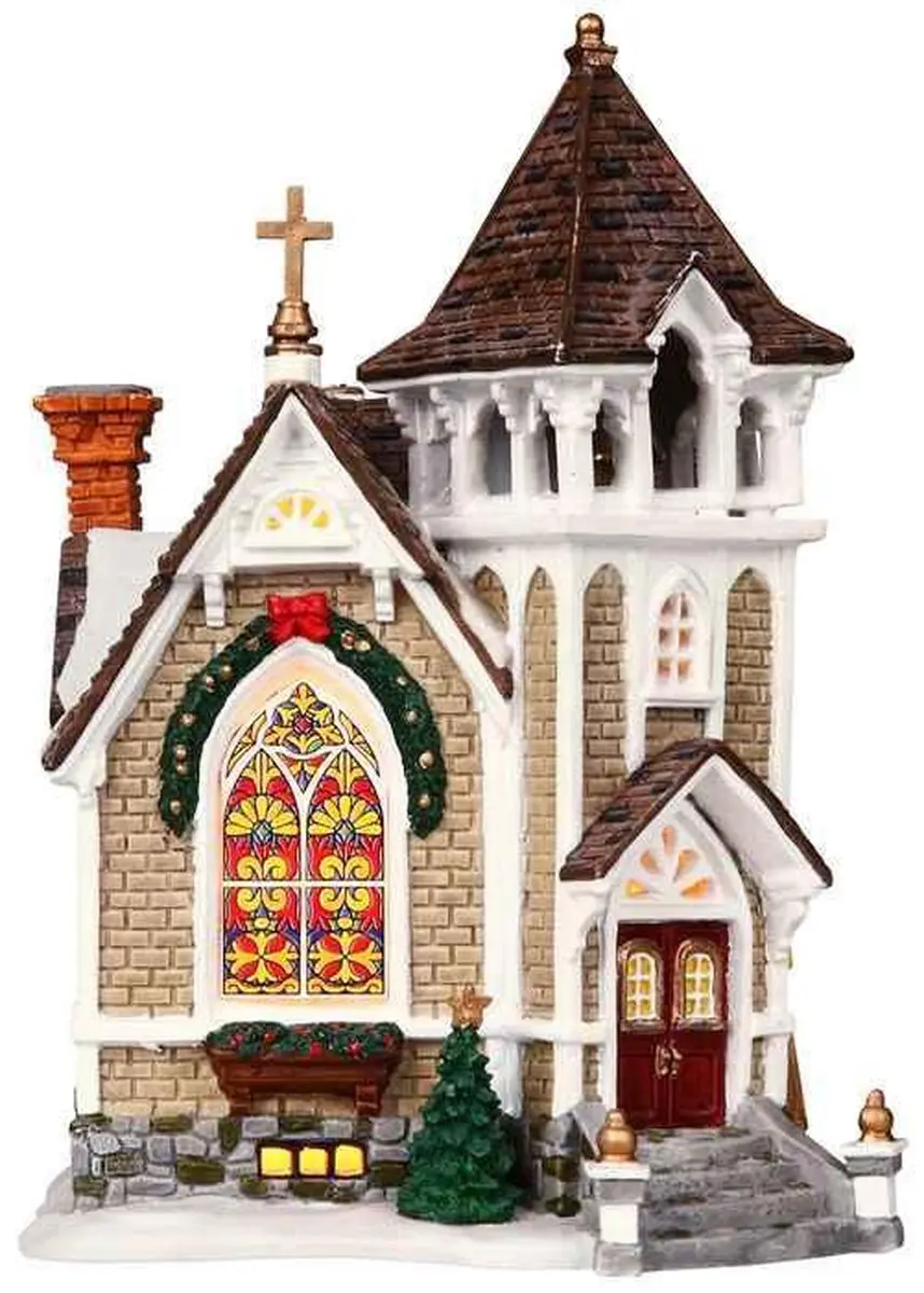 Lemax Little River Church LED - Neutral