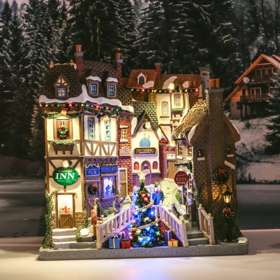Lemax Oxfordshire Village Gevel