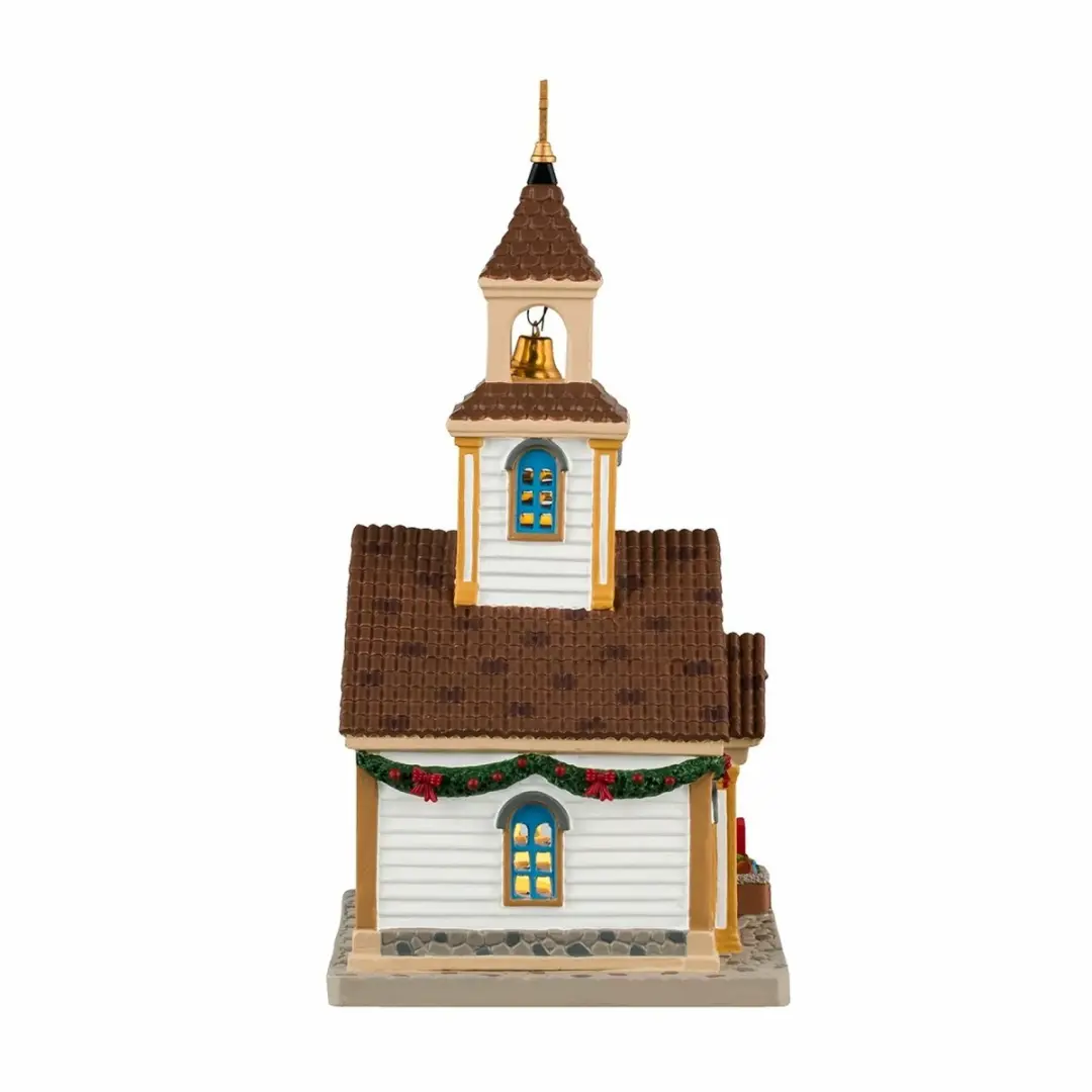 Lemax The New Village Church Verlicht Gebouw - Meerkleurig