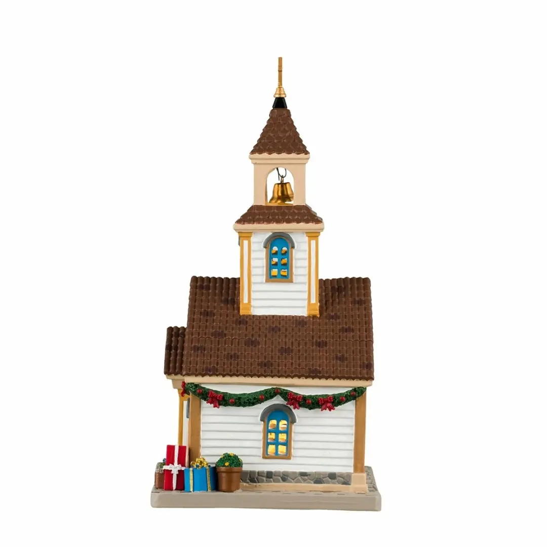Lemax The New Village Church Verlicht Gebouw - Meerkleurig