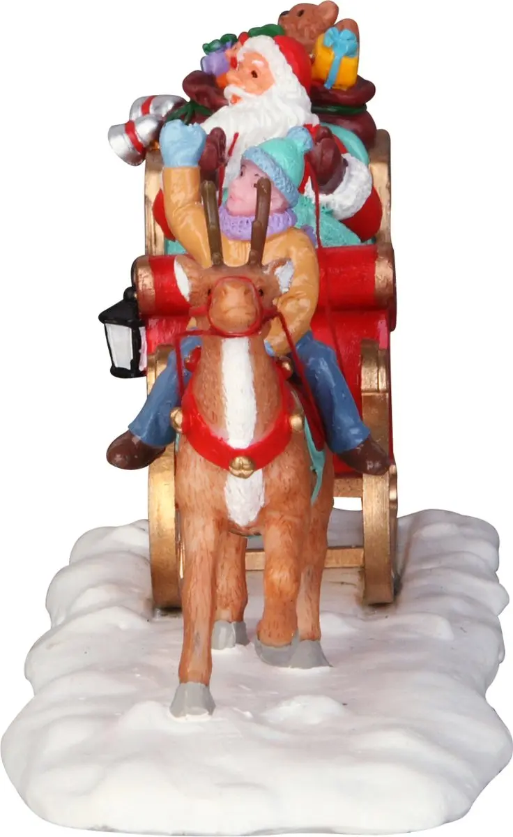 Lemax Santa's Sleigh Figuur - Neutral