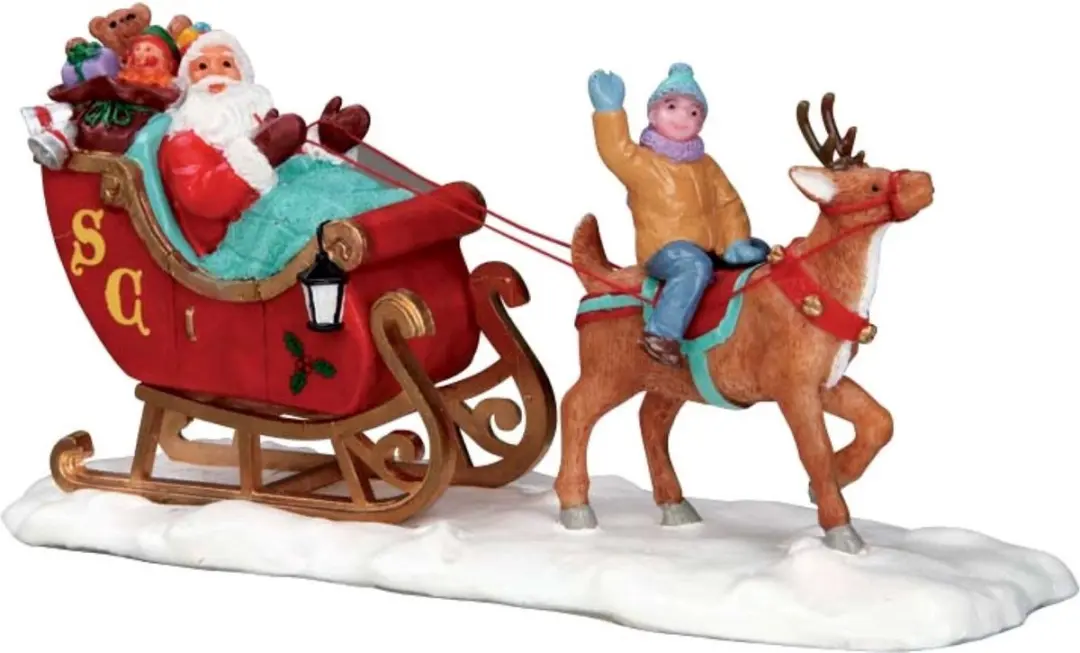 Lemax Santa's Sleigh Figuur