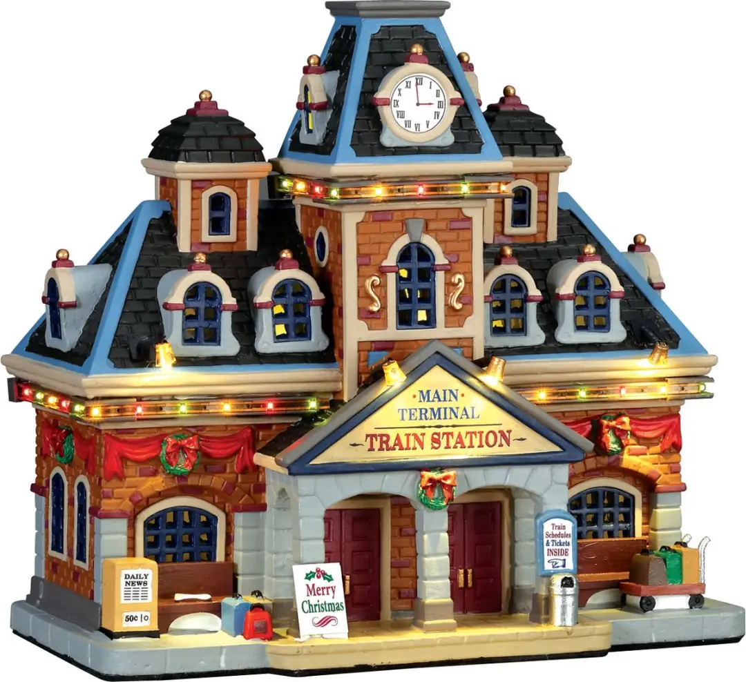 Lemax Main Terminal Kerststation