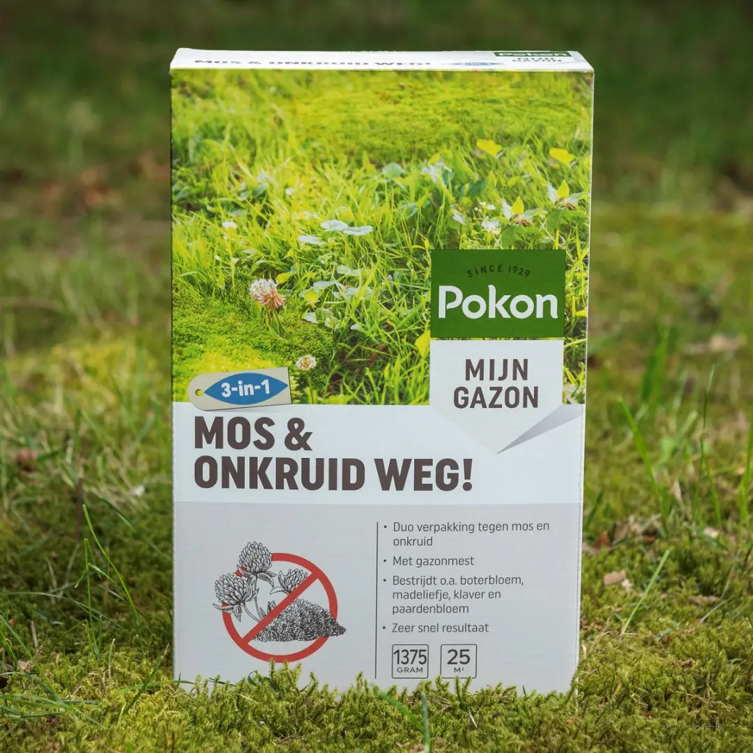 Pokon Mos en Onkruid Weg! 2,75kg - Gazonverdelger 50m² - afbeelding 6 van 6
