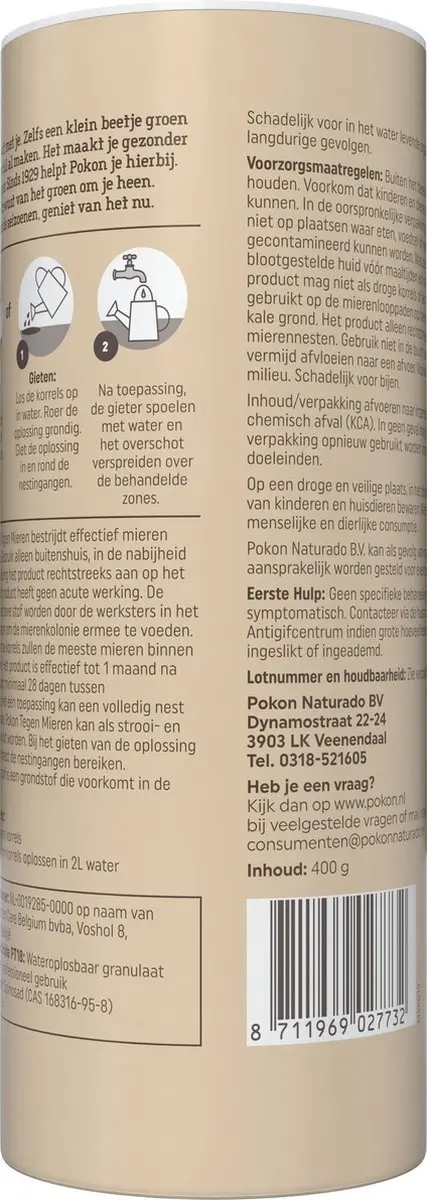 Pokon Tegen Mieren Korrels 400g - afbeelding 6 van 6
