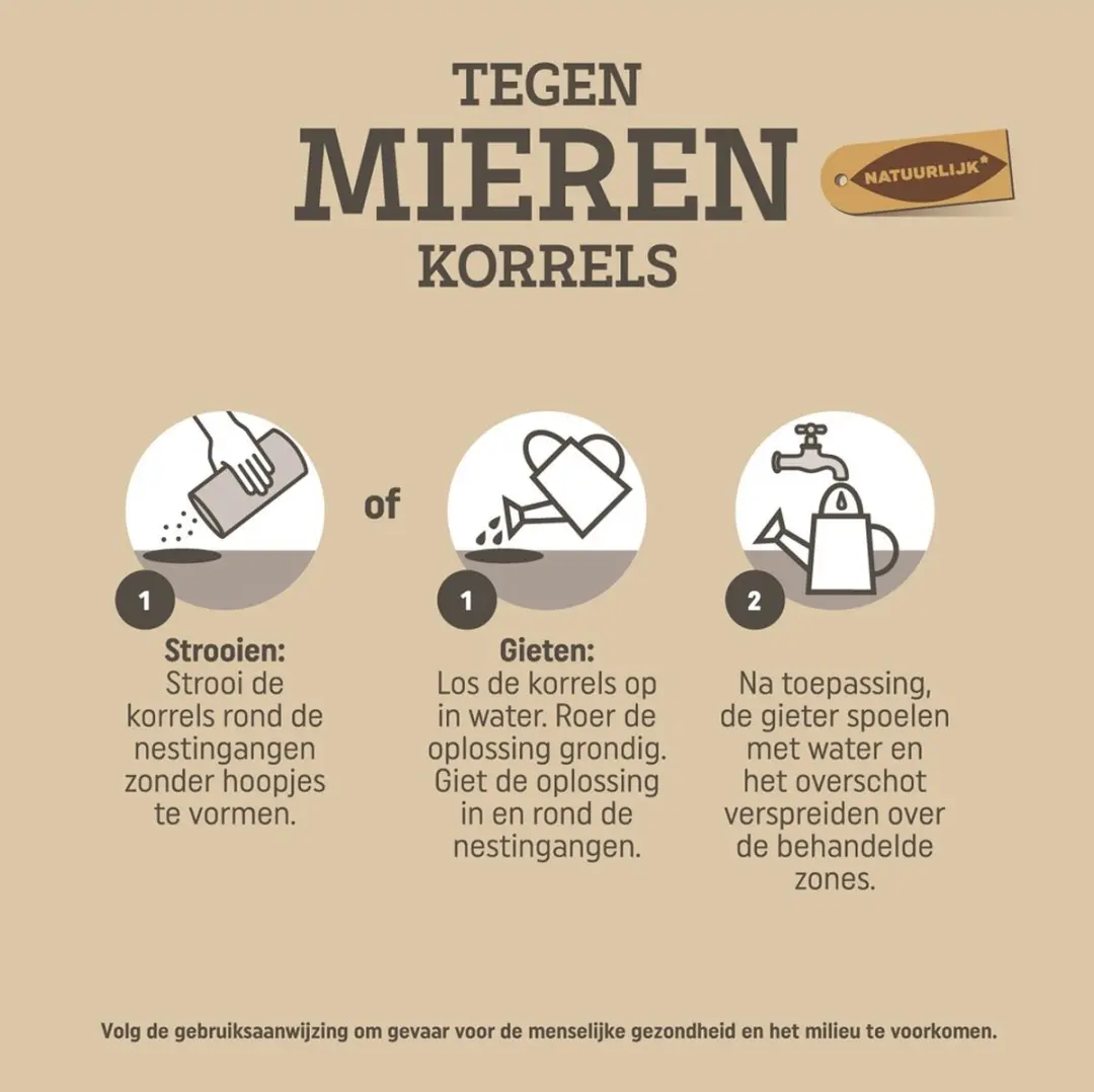 Pokon Tegen Mieren Korrels 250g - afbeelding 3 van 6