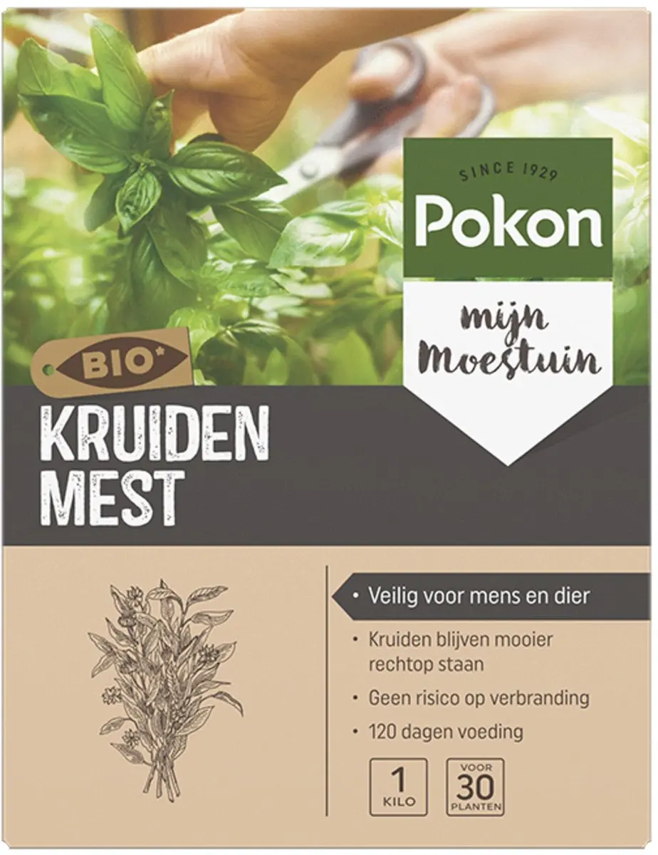 Pokon Bio Kruidenmest 1kg
