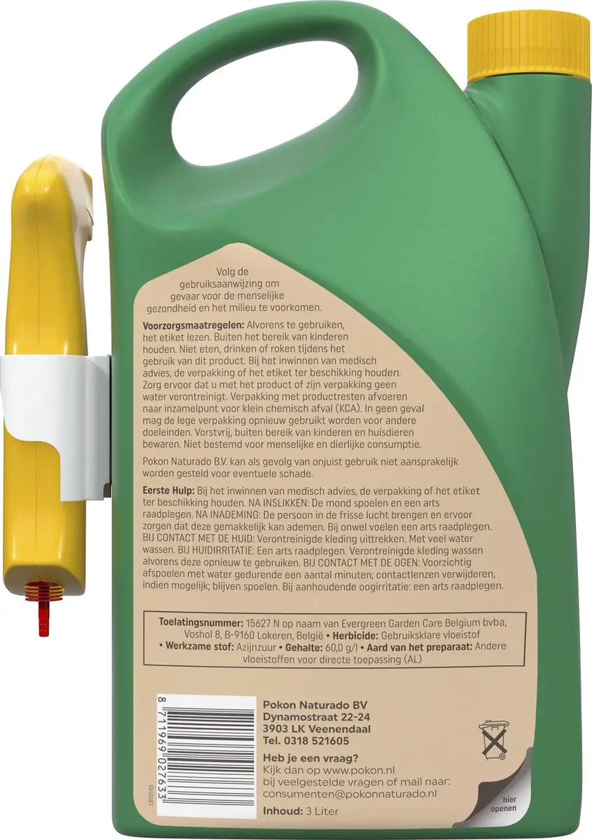 Pokon Tegen Onkruid Spray 3L - afbeelding 3 van 6