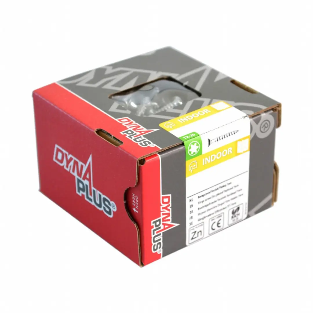Dynaplus Unischroeven Torx 25 5x90mm - 200 Stuks - Grijs