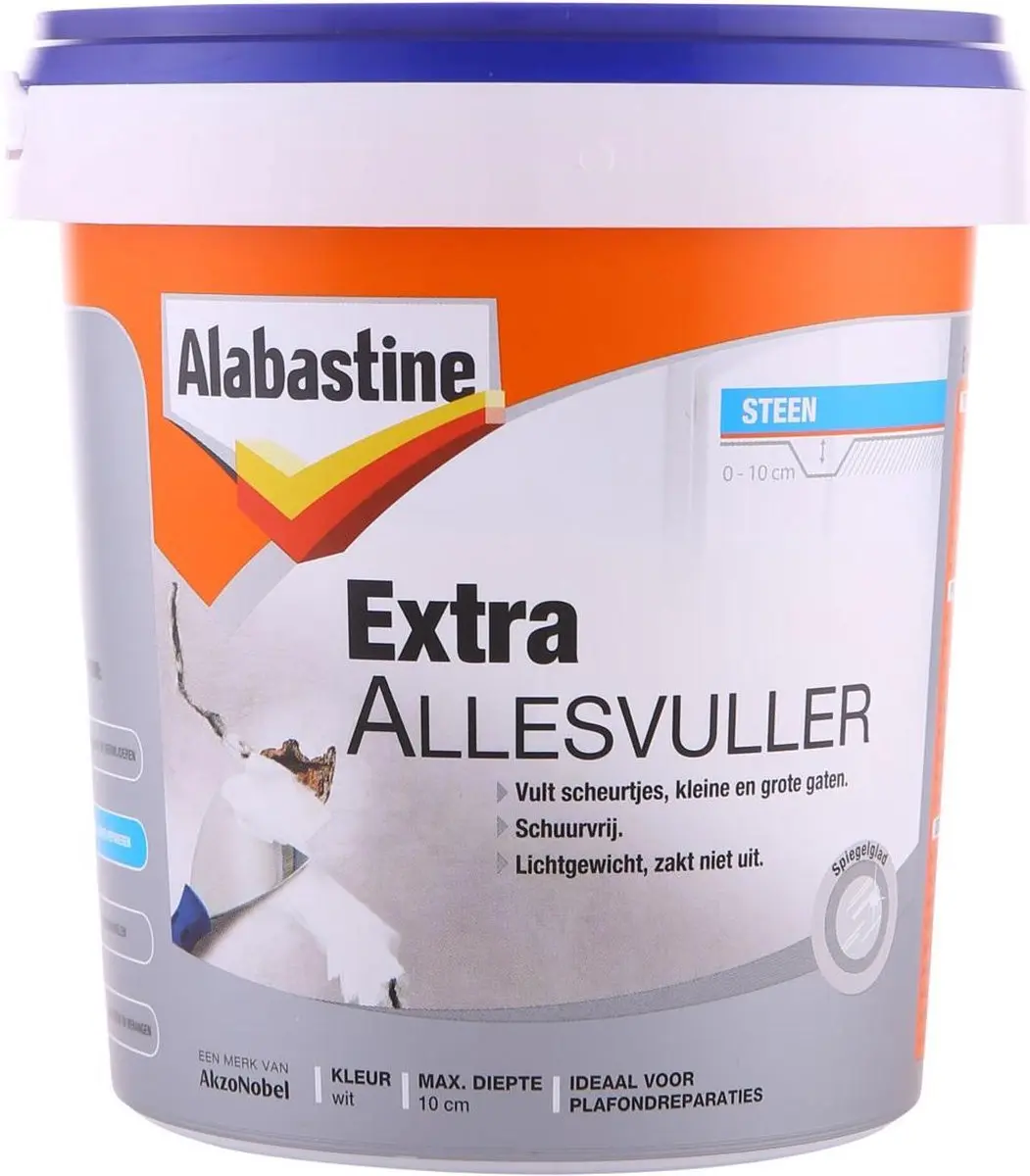 Alabastine Extra Allesvuller 600ml - Wit