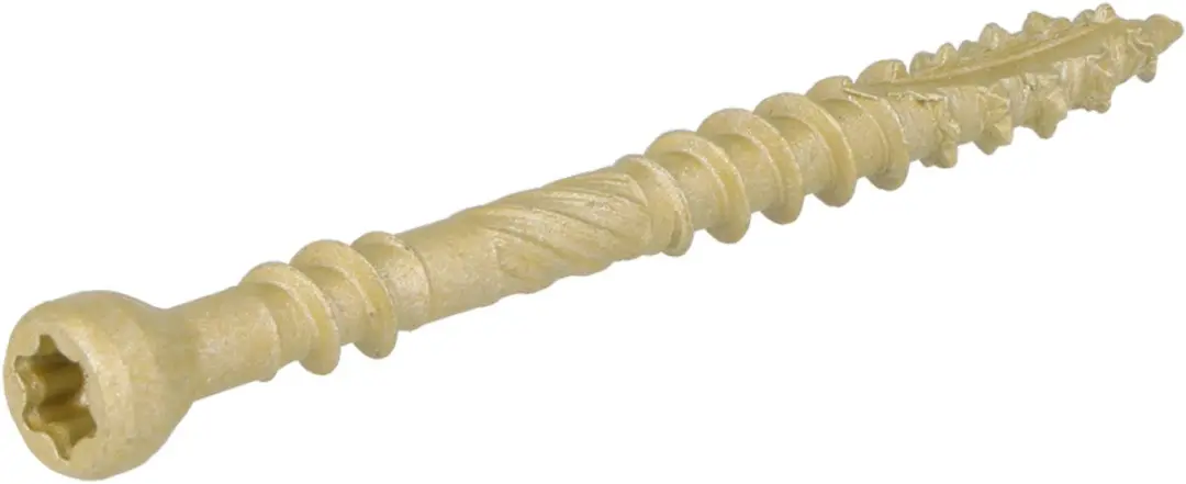 Dynaplus Xtreme Vlonderschroeven Torx 25 5x50mm - 200 Stuks - Brons