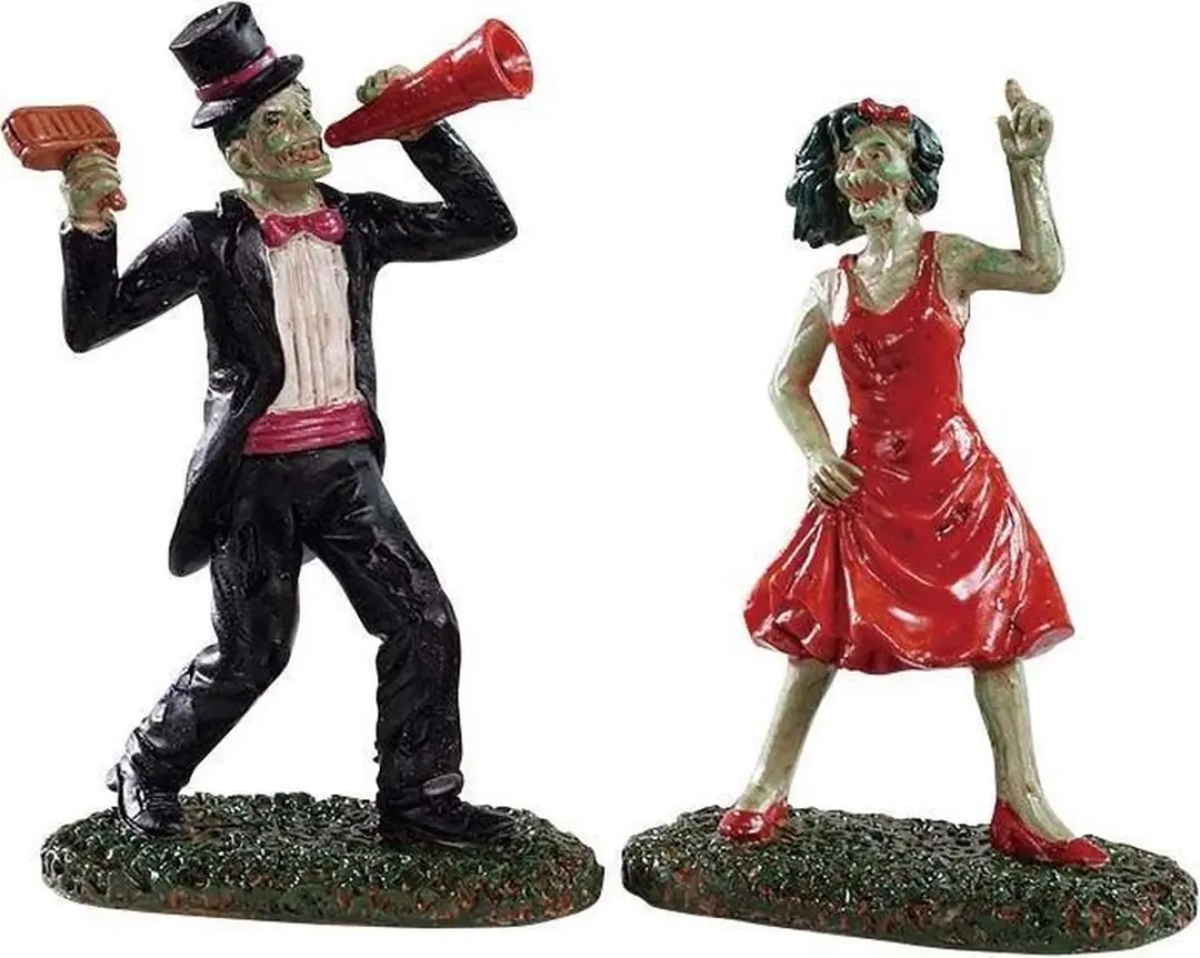 Lemax The Dancing Dead Kersthuisjes