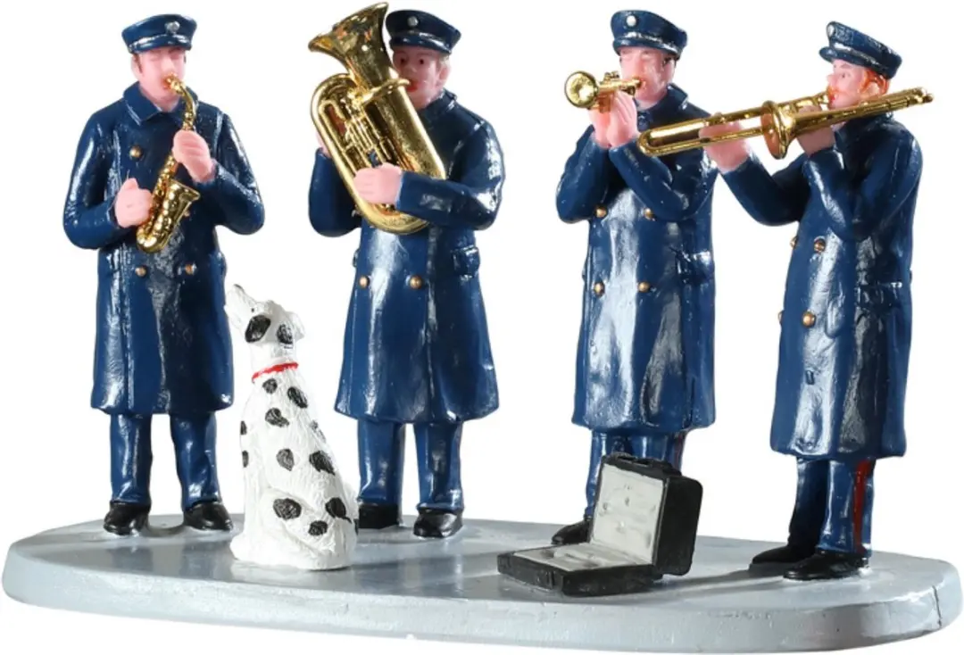 Lemax Firehouse Band