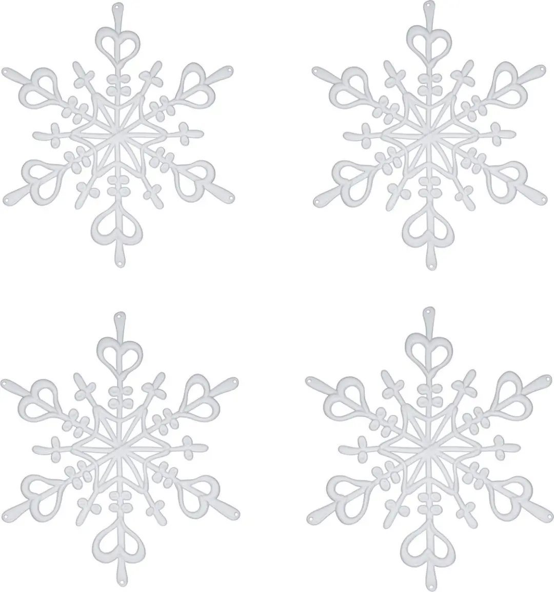 Koziol Flake XS wit kerstdecoratie
