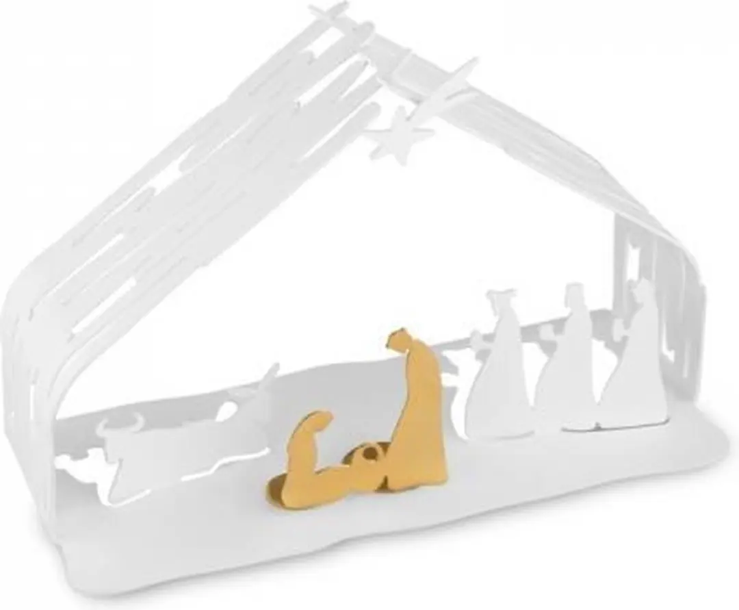 Alessi Bark Kerststal - Wit - afbeelding 5 van 5