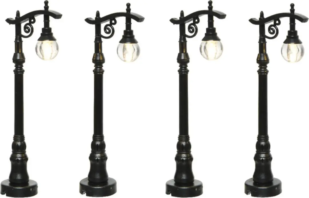 Lumineo Kerstdorp straatlantaarns