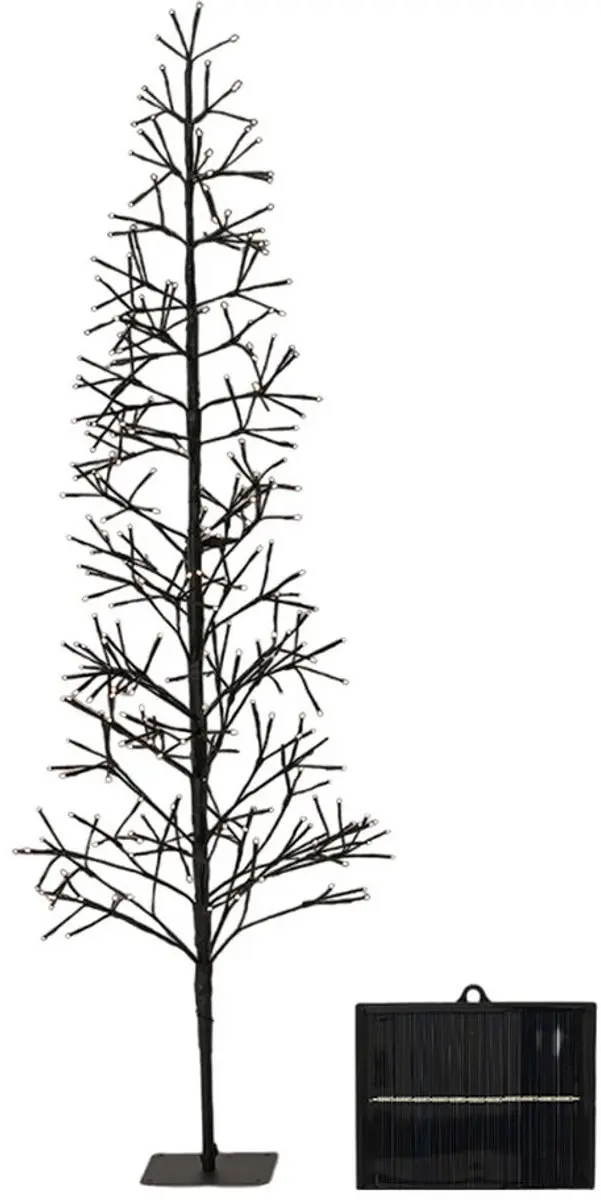 Kerstboom Lumineo Zwart MicroLED