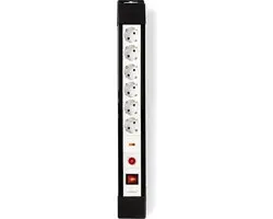 Nedis Stekkerdoos 6-wegs 3500W 3m - Zwart - afbeelding 2 van 6