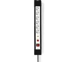 Nedis Stekkerdoos 6-wegs 3500W 3m - Zwart - afbeelding 6 van 6