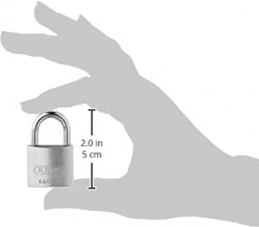 ABUS 64TI/30 Hangslot - 50mm - Gelijksluitend - Tan - afbeelding 2 van 6
