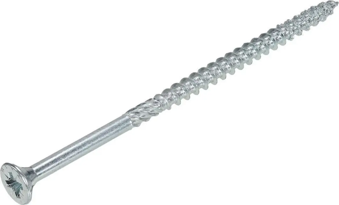 Dynaplus Unischroef POZI 6x150mm - 100 Stuks - Verzinkt - afbeelding 4 van 6