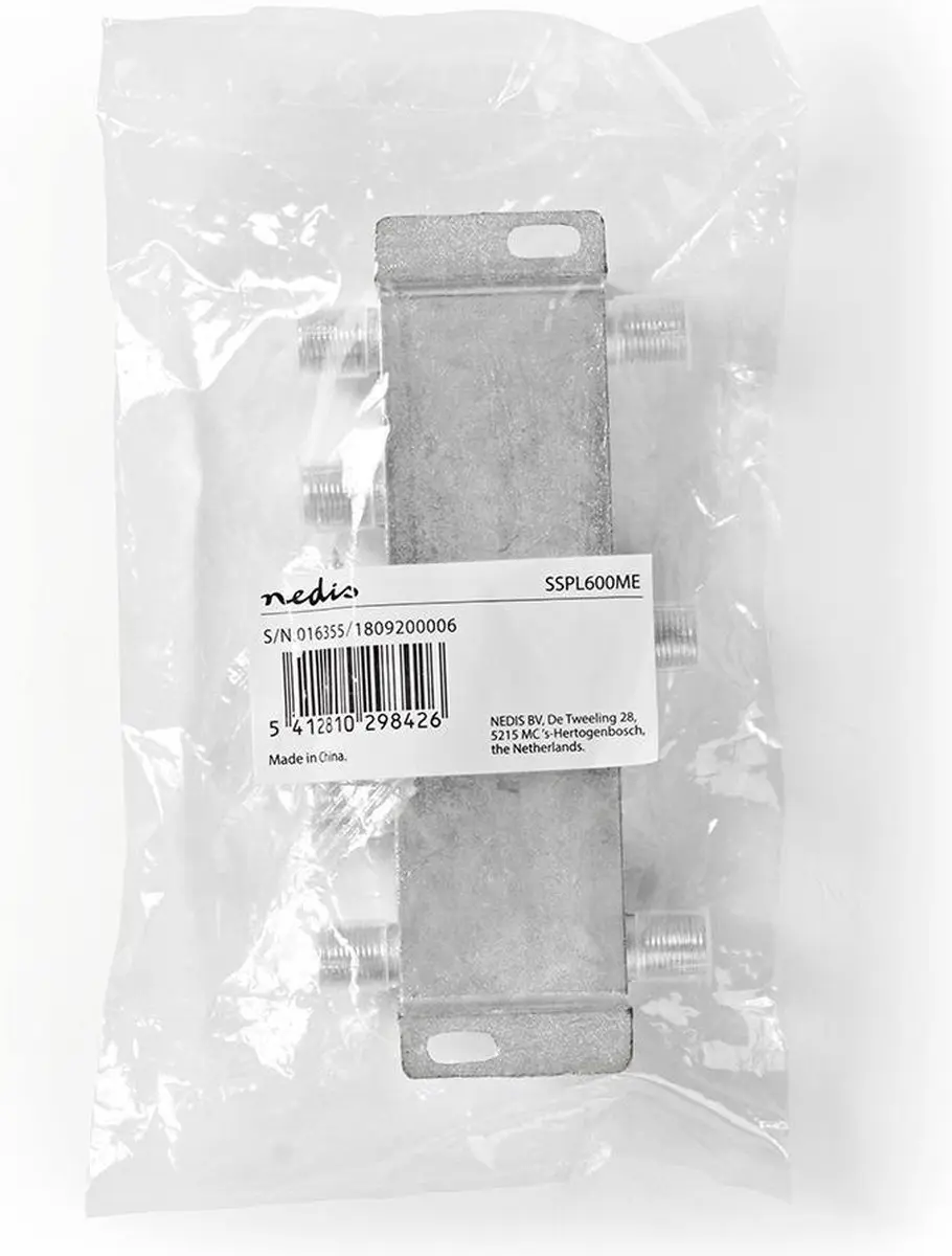 Nedis CATV-Splitter SSPL600ME - 6 Outputs 1000 MHz - afbeelding 4 van 6