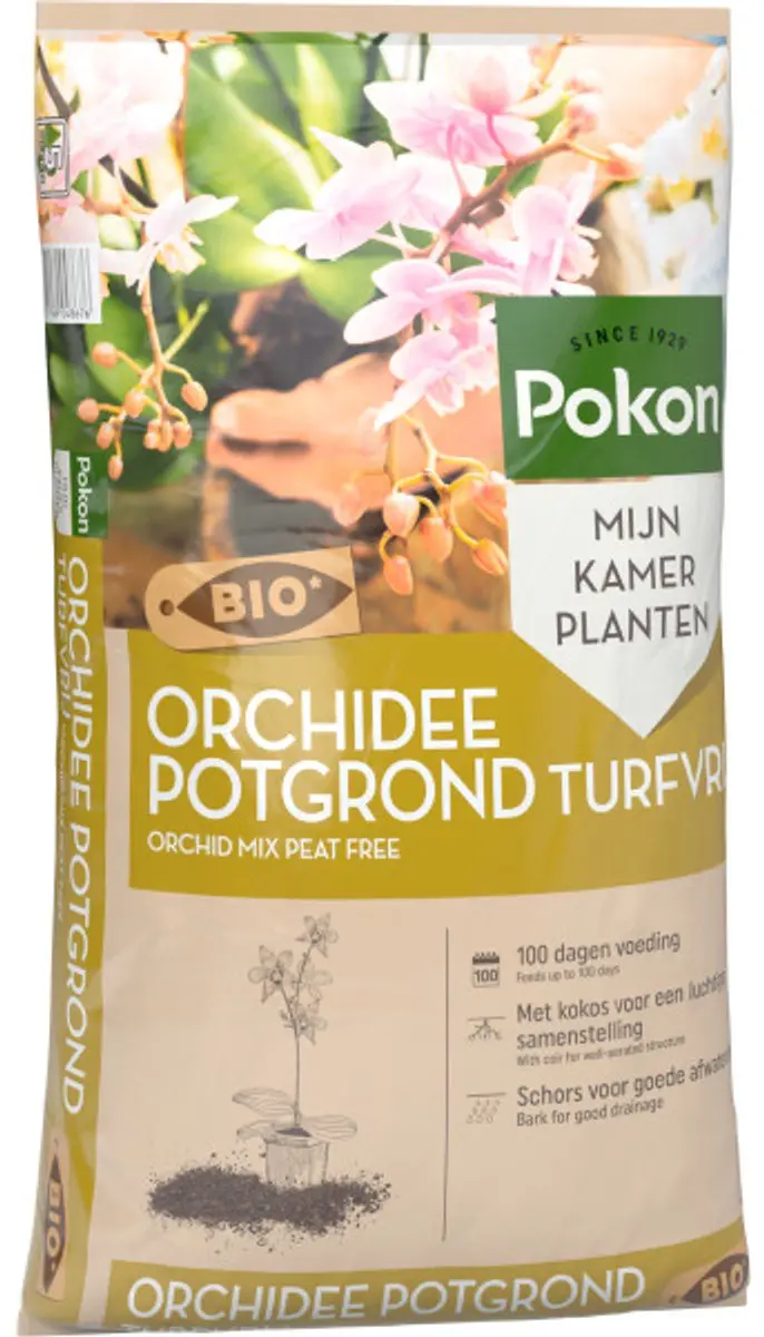 Pokon Bio Orchidee Potgrond 5L - afbeelding 2 van 6