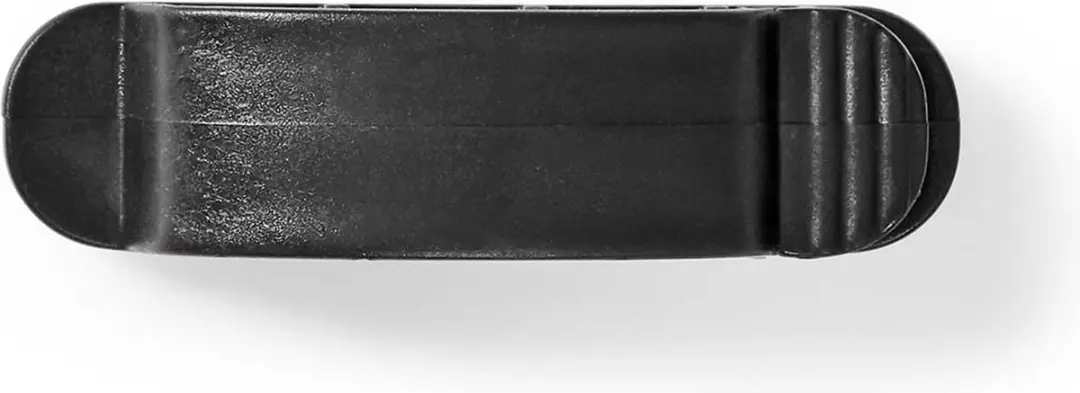 Nedis Kabelclip Vergrendeld 3 Stuks - 3 Sleuven - 7.5mm - Zwart - afbeelding 6 van 6