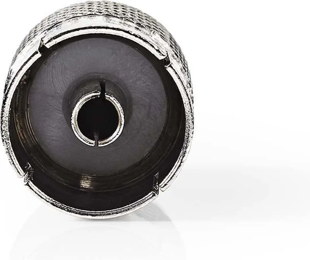 Nedis IEC Coax Adapter 75 Ohm - Zilver - afbeelding 5 van 6