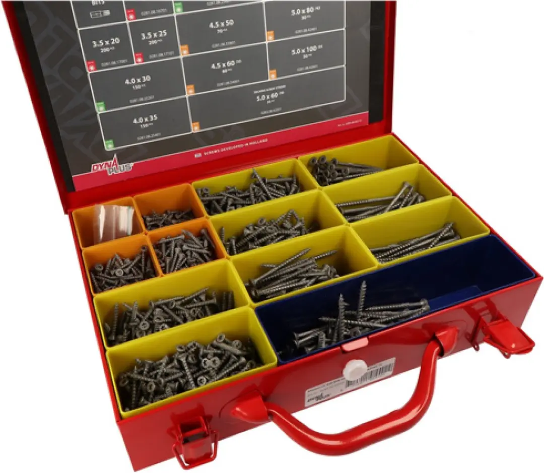 Dynaplus Assortimentskoffer TORX Schroeven 1.393-delig