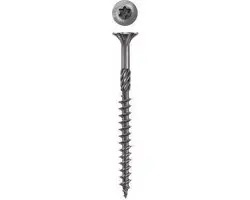 Dynaplus Unischroeven Torx 30 6x130mm - 100 Stuks - Grijs