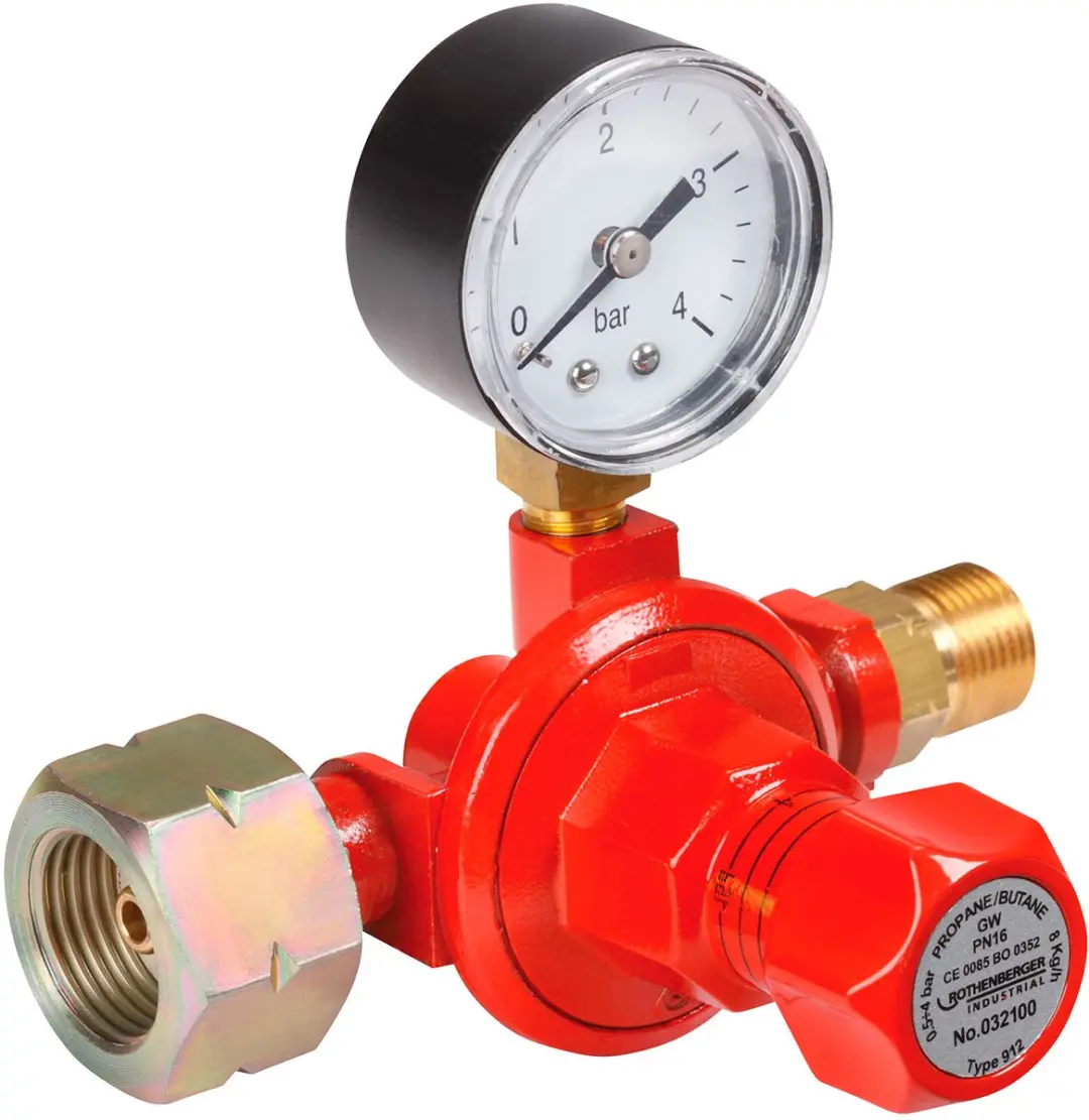 Rothenberger Propaanregelaar met manometer
