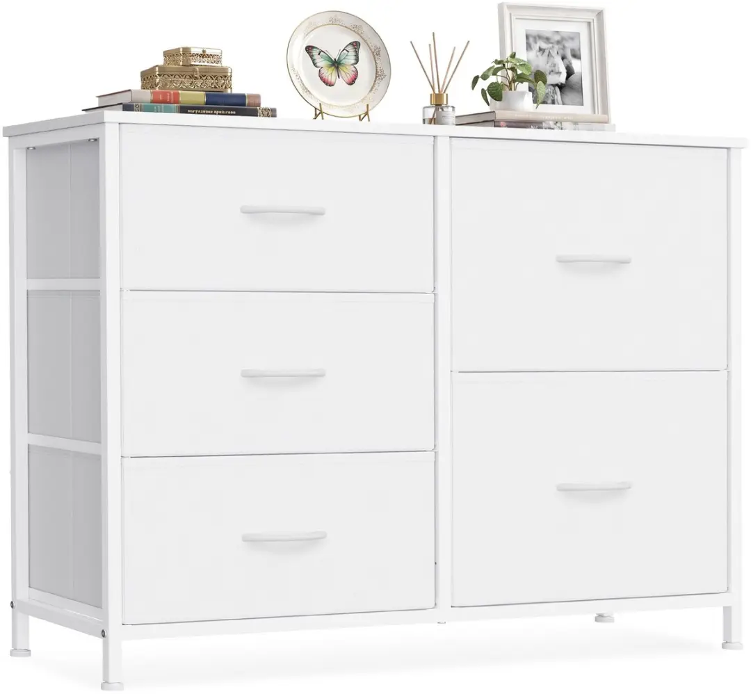 Songmics Ladekast Wolkwit 98,7x30x74,7cm