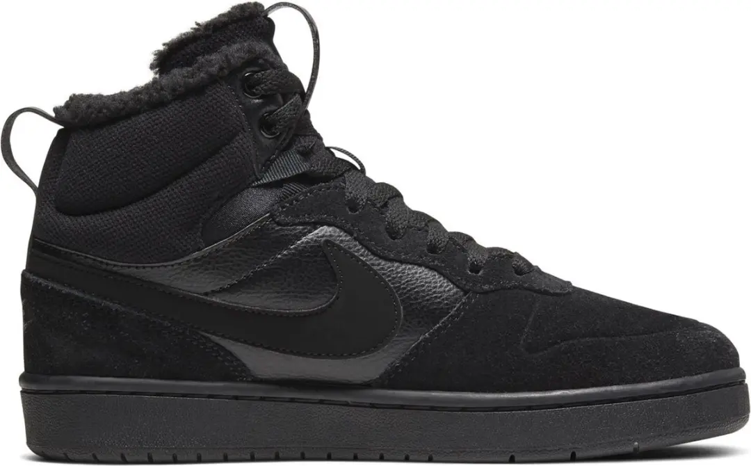 Nike Court Borough Mid 2 Sneakers - 38 - Zwart