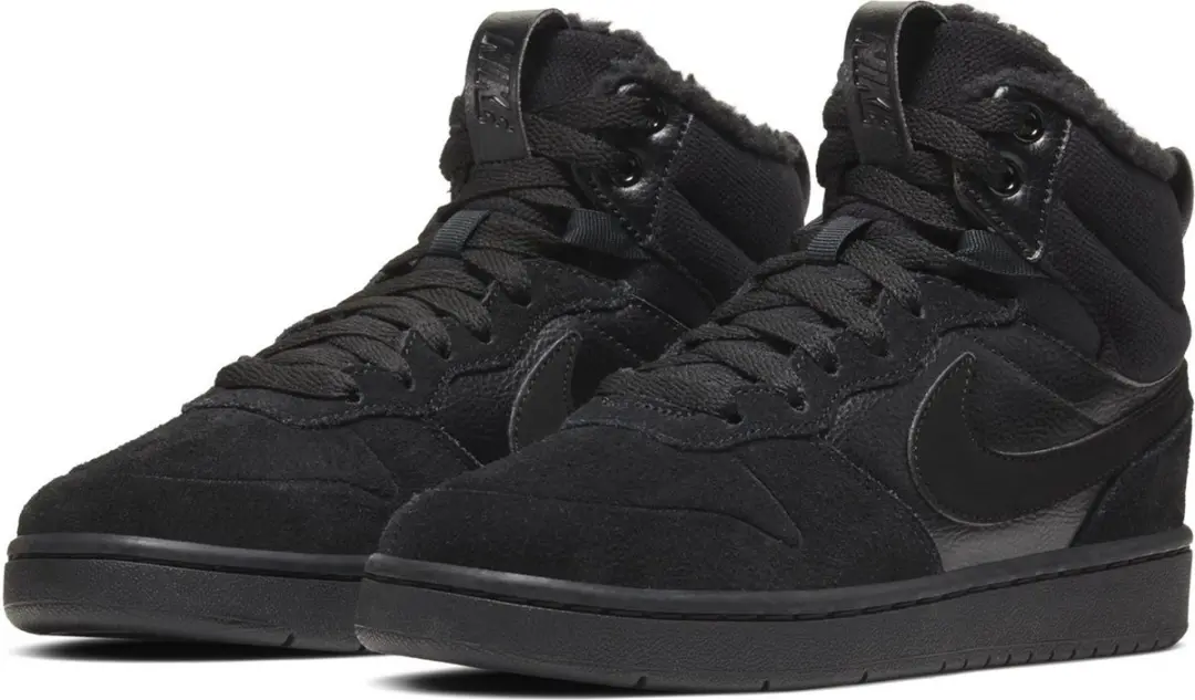 Nike Court Borough Mid 2 Sneakers - 38 - Zwart