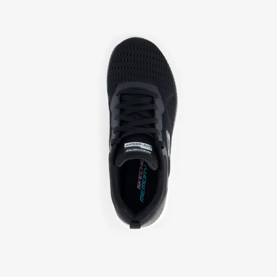 Skechers Bountiful Quick Path Dames Sneakers - Zwart/Wit