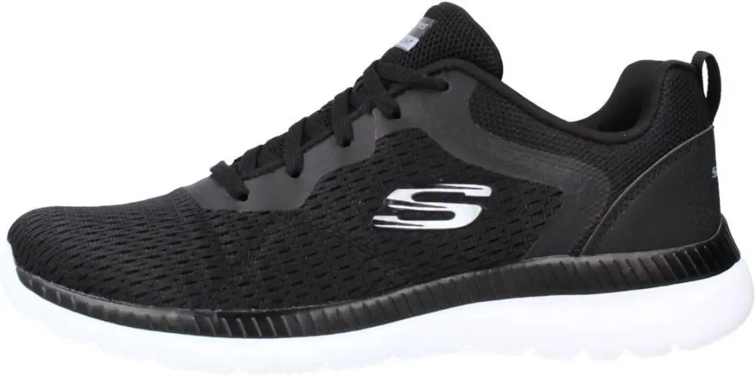 Skechers Bountiful Quick Path Dames Sneakers - Zwart/Wit