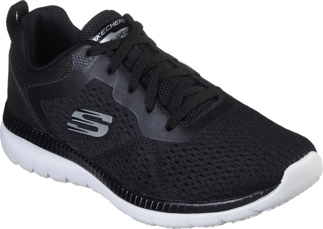 Skechers Bountiful Quick Path Dames Sneakers - Zwart/Wit