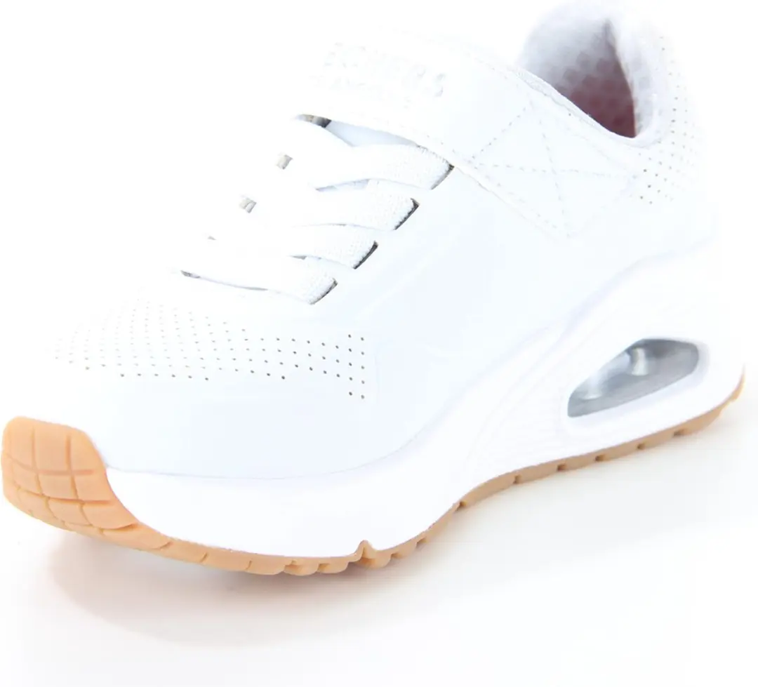 Skechers Uno-Air Blitz Jongens Sneakers - Wit - afbeelding 4 van 6