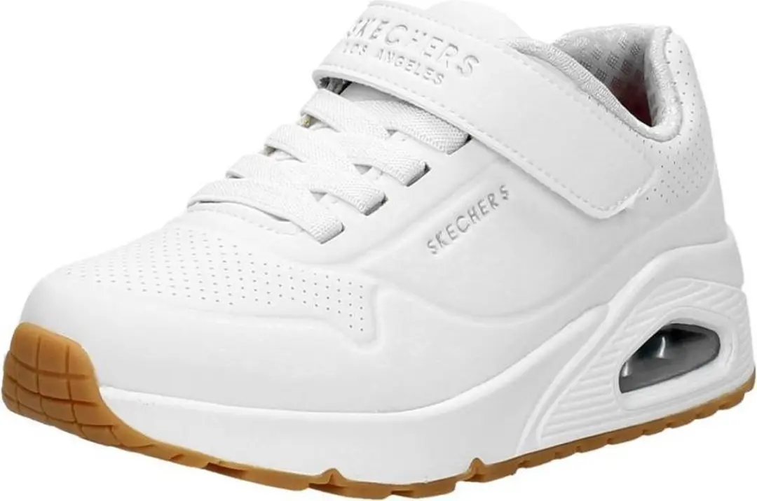 Skechers Uno-Air Blitz Jongens Sneakers - Wit - afbeelding 5 van 6