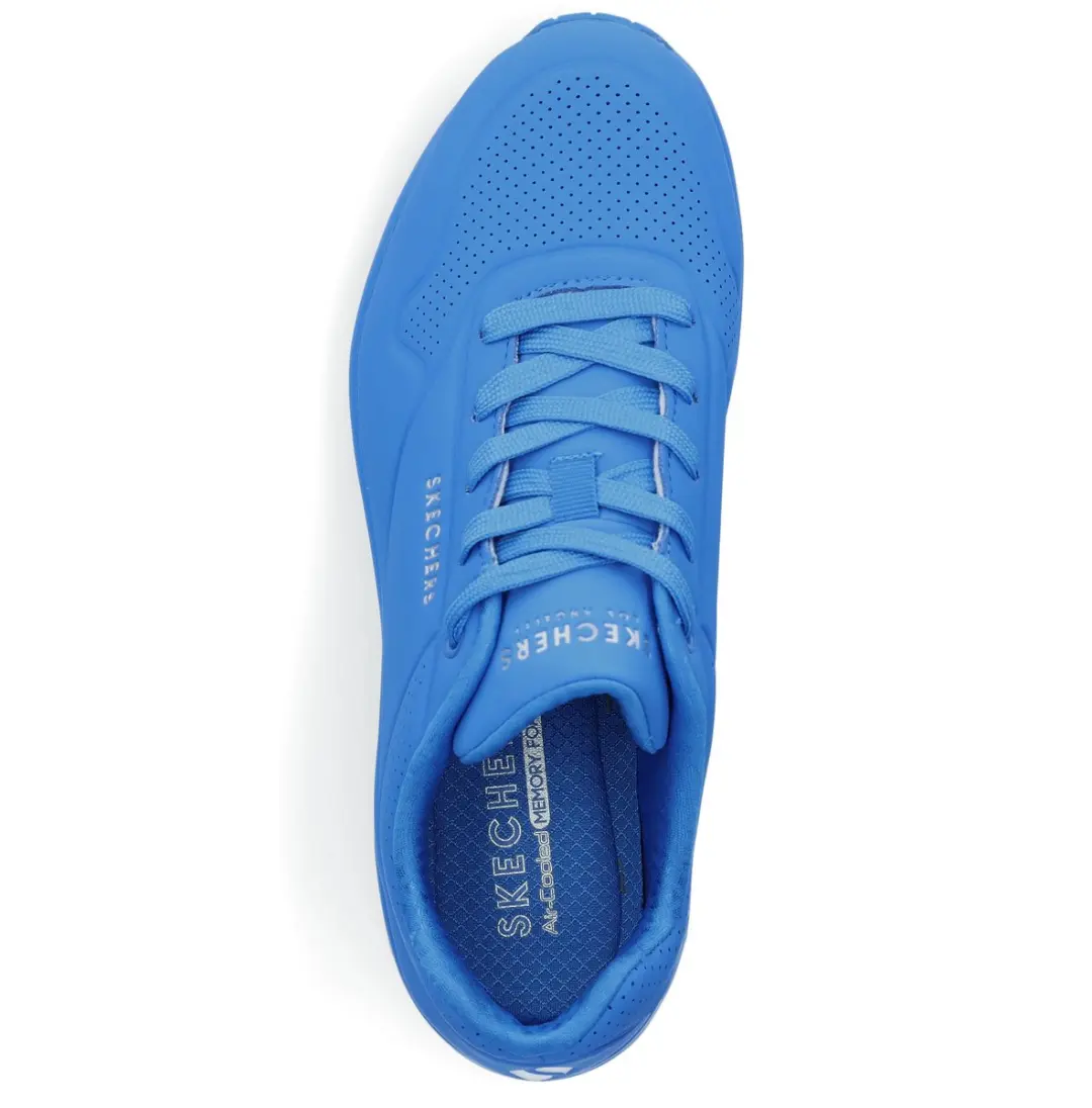 Skechers Uno Night Shades Dames Sneakers - Blauw - afbeelding 6 van 6