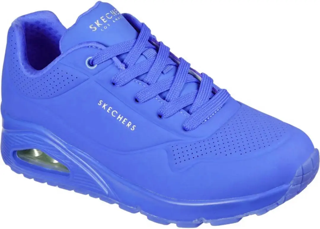 Skechers Uno Night Shades Dames Sneakers - Blauw - afbeelding 3 van 6