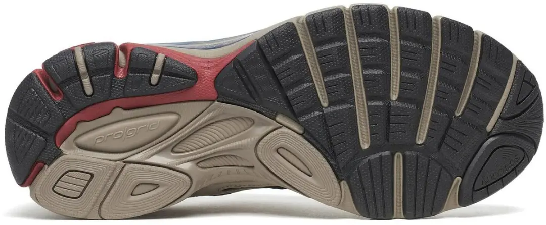 Saucony Guide 7 Sneakers - 46 - Grijs/Zilver/Wit/Blauw - afbeelding 5 van 6